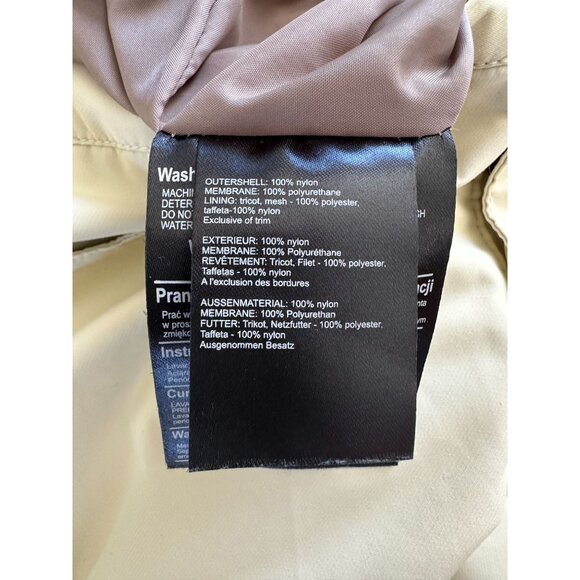 Burton Womens Ivory Yellow Snowboard Pants Waterproof Large Side Cargo Pocket - Picture 9 of 12